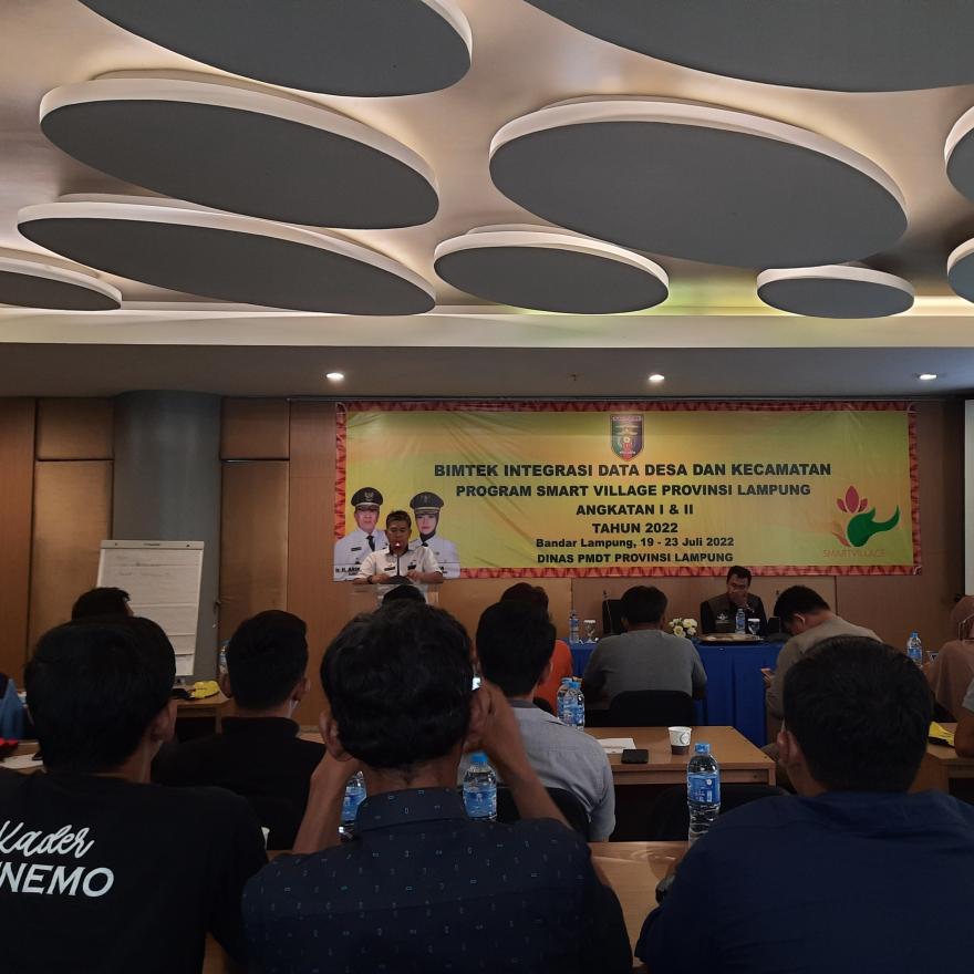 Empat Pekon dan Satu Kecamatan di Lampung Barat Ikuti BIMTEK Smart Village Se-Provinsi Lampung