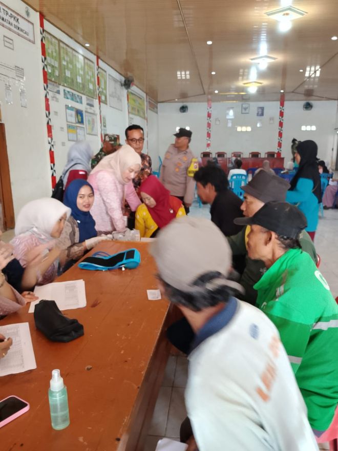 CEK KESEHATAN KPM BLT DD PEKON GIHAM SUKAMAJU TAHUN 2025